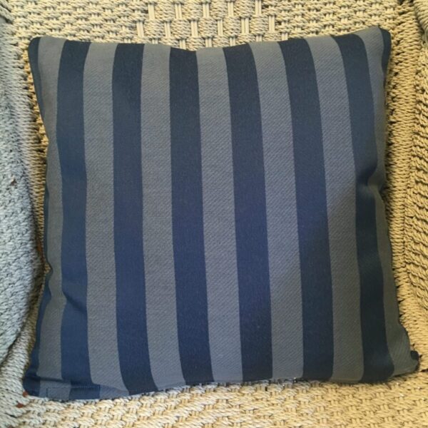 Two Tone Blue Stripe Scatter Cushion Cover (1)
