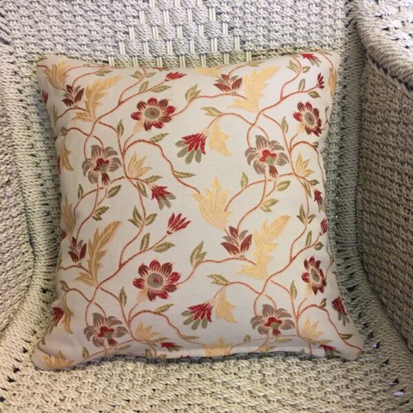 Autumn Jacobean Floral Scatter Cushion Cover