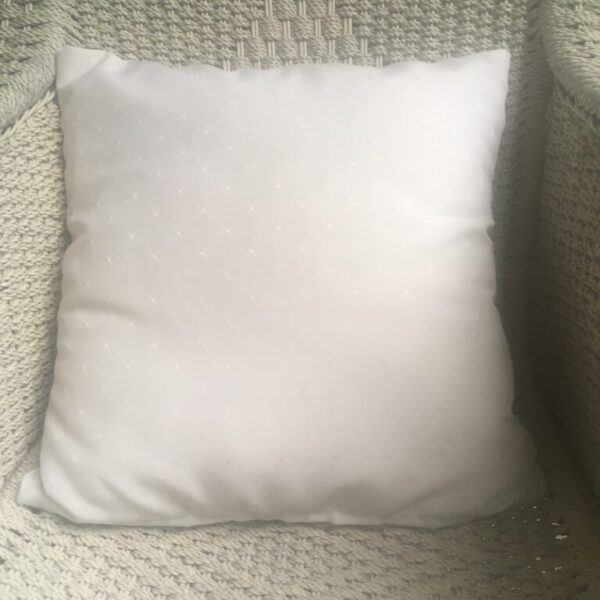 White Starburst Scatter Cushion Cover