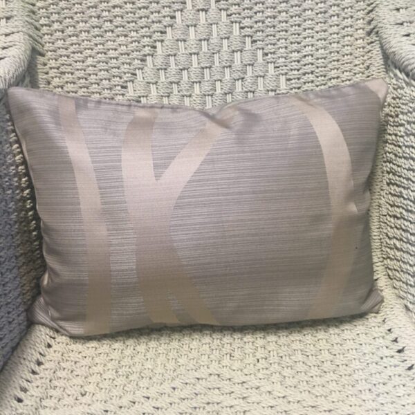 Latte & Gold Stripe Background with Gold Wave Scatter Cushion Cover (4)