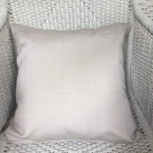 Pale Latte Ribbed Scatter Cushion Cover