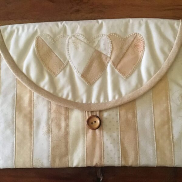 iPad Cover - Cream/Beige - Style 2