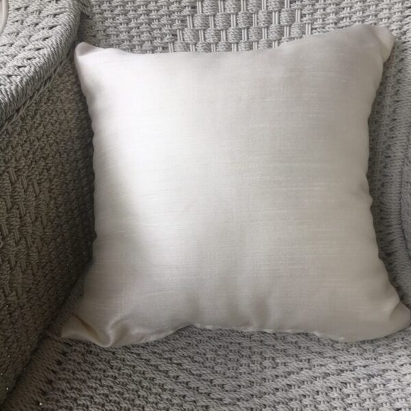Cream Shiny Scatter Cushion Cover