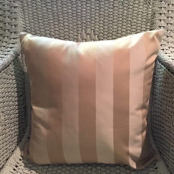 Scatter Cushion Cover - Wide Gold Stripe