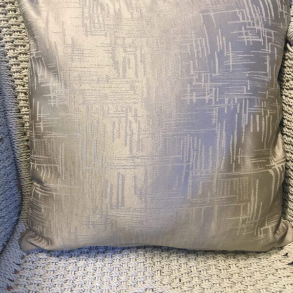Taupe/Pale Khaki Textured Scatter Cushion Cover (1)