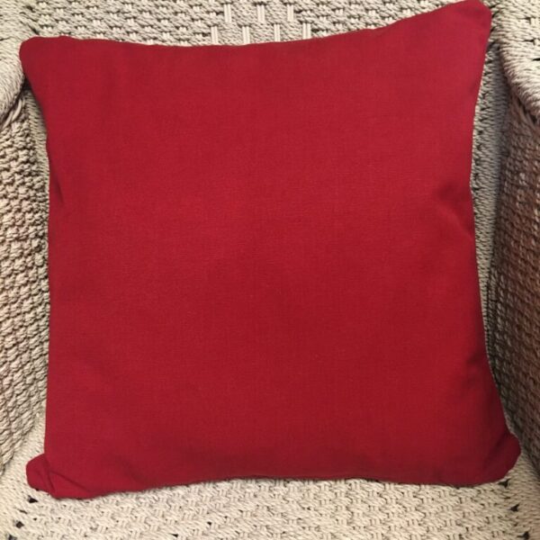 Plain Red Scatter Cushion Cover