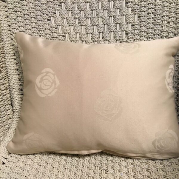 Caramel Rose & Stripe Scatter Cushion Cover