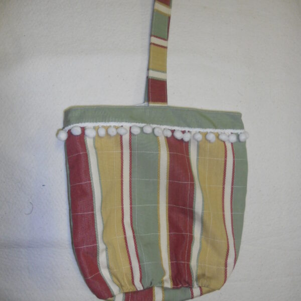 Small Country Stripe Tote Bag
