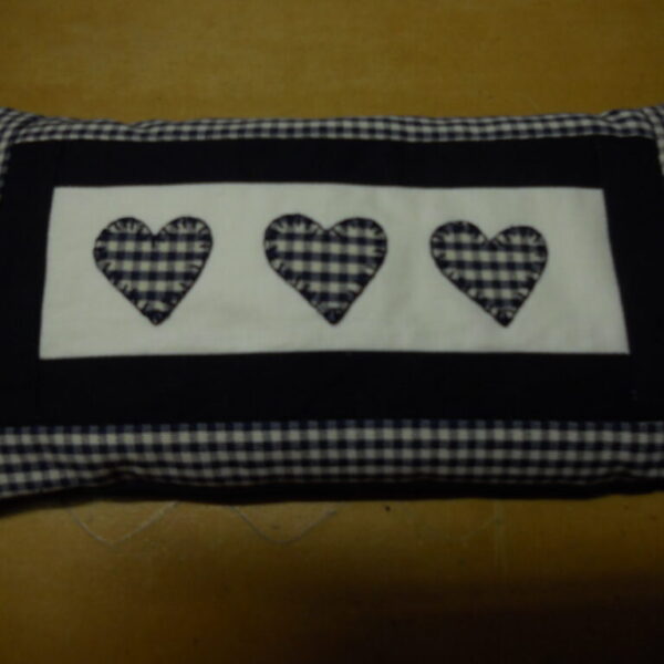 Black & Cream Check Heat Pack