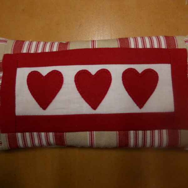 Red & Beige Stripe Heat Pack