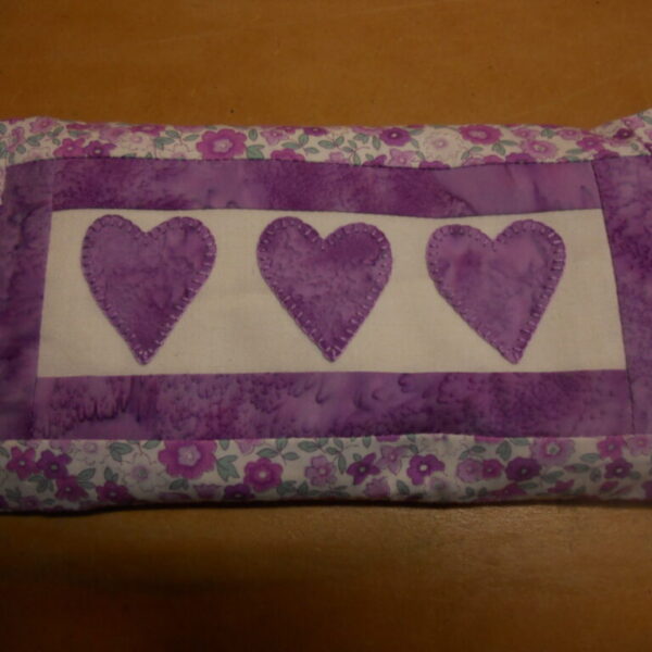 Mauve Floral Heat Pack