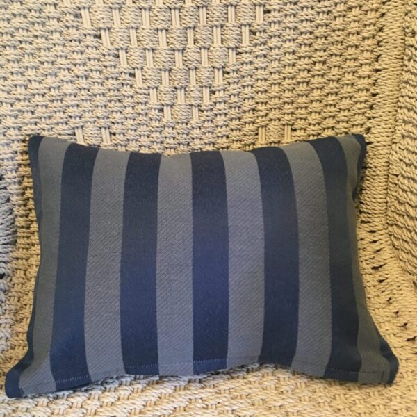 Two Tone Blue Scatter Cushion Cover (2)