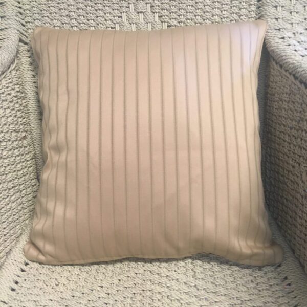 Gold Thin Stripe Scatter Cushion Cover