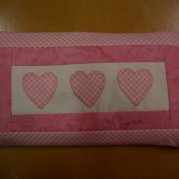 Pink Check Heat Pack