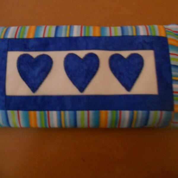 Royal Blue Multi-Coloured Stripe Heat Pack